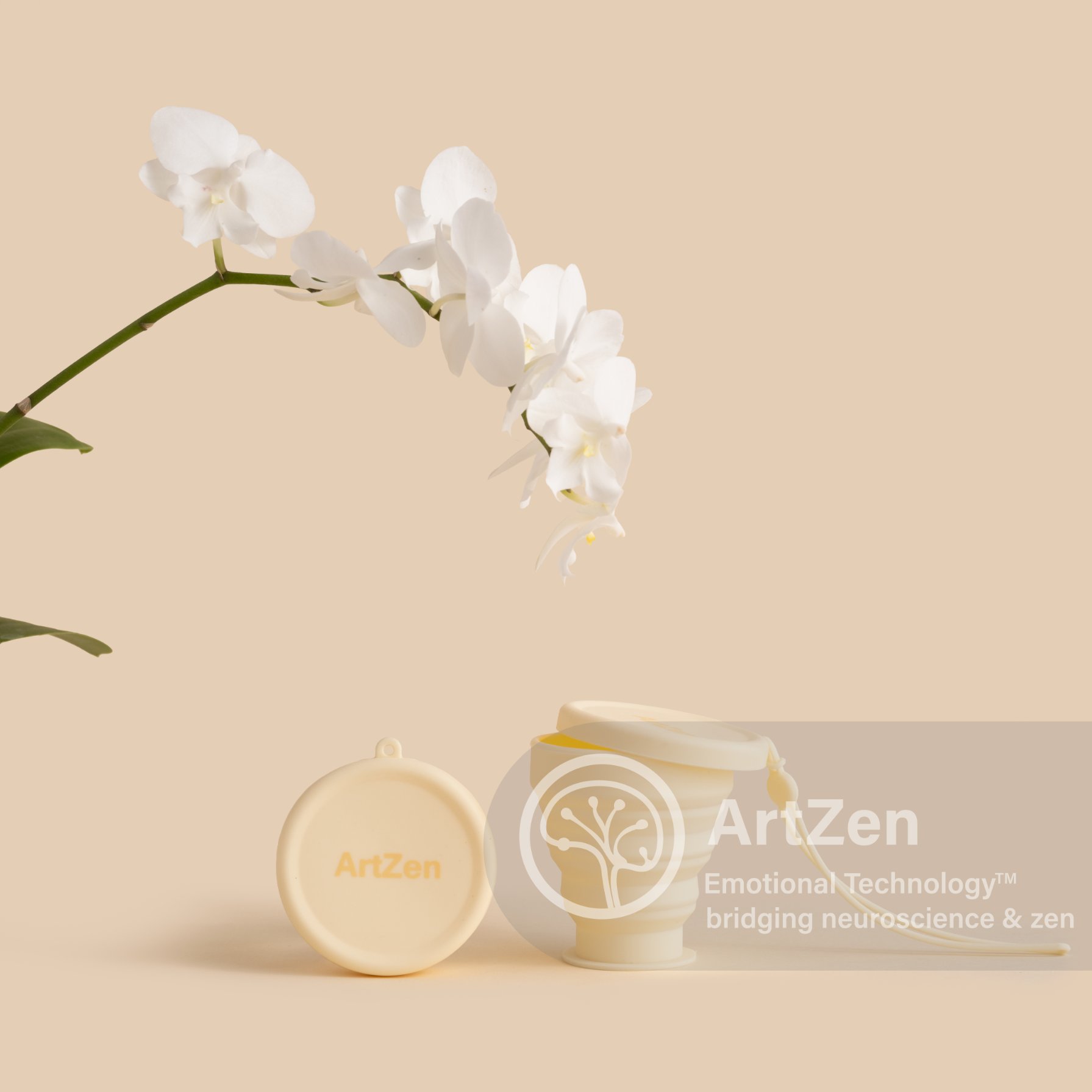 ArtZen Collapsible Cup — BPA-Free · Leak-Proof · Mindfully Made - Image 2