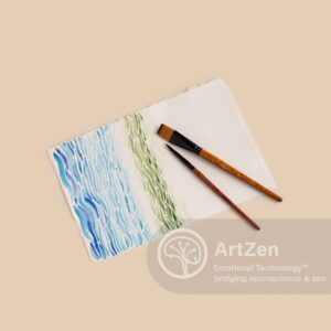 ArtZen Watercolor Brush Set — Round #8 & Flat #10