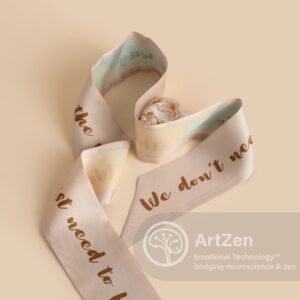 ArtZen Silk Wrist Band — Flow Silk Twill